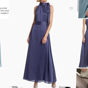 Blue Bridesmaids dress